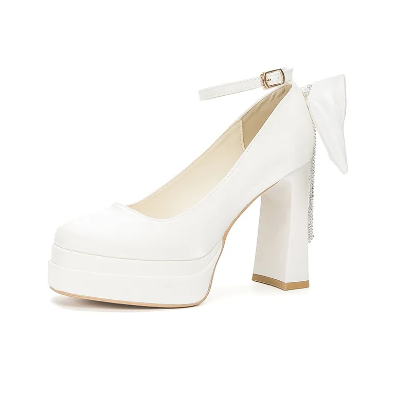 Zubumei Грубый каблук Высокие каблуки Женские