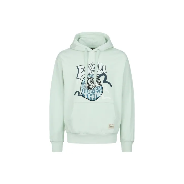 EVISU Мятно-зеленый Мужские Свитшоты