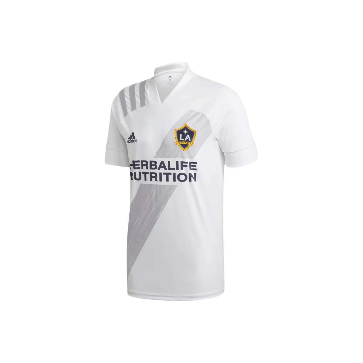 Adidas LA Galaxy T Shirt Men's White/Silver