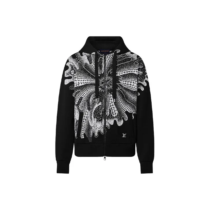 LOUIS VUITTON X Yayoi Kusama Psychedelic Flower Zipped Hoodie