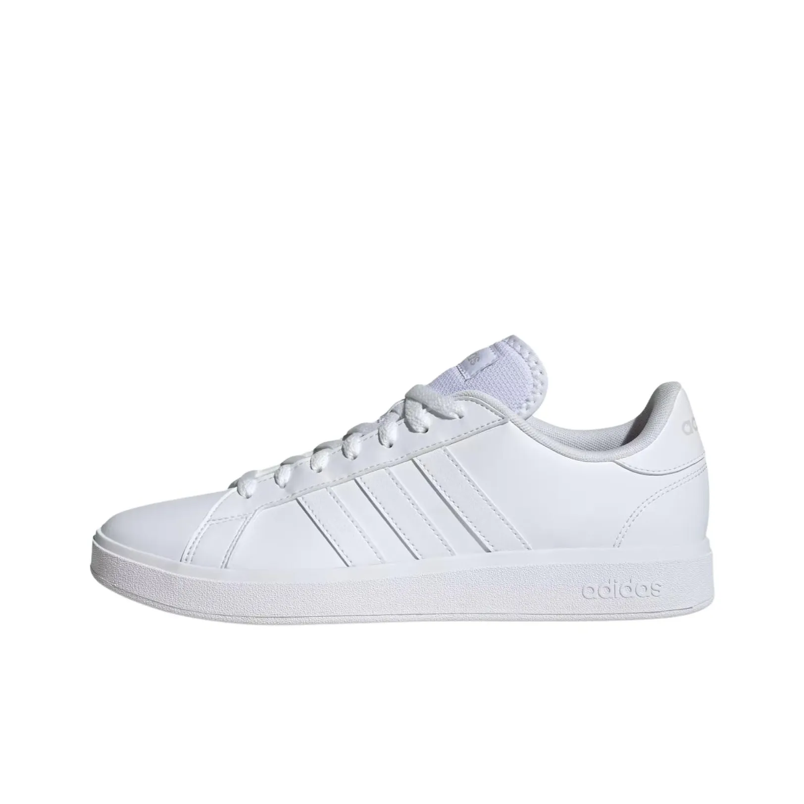 Adidas GRAND COURT Anti Slip Wear Resistant Low Top Skateboard Shoes White