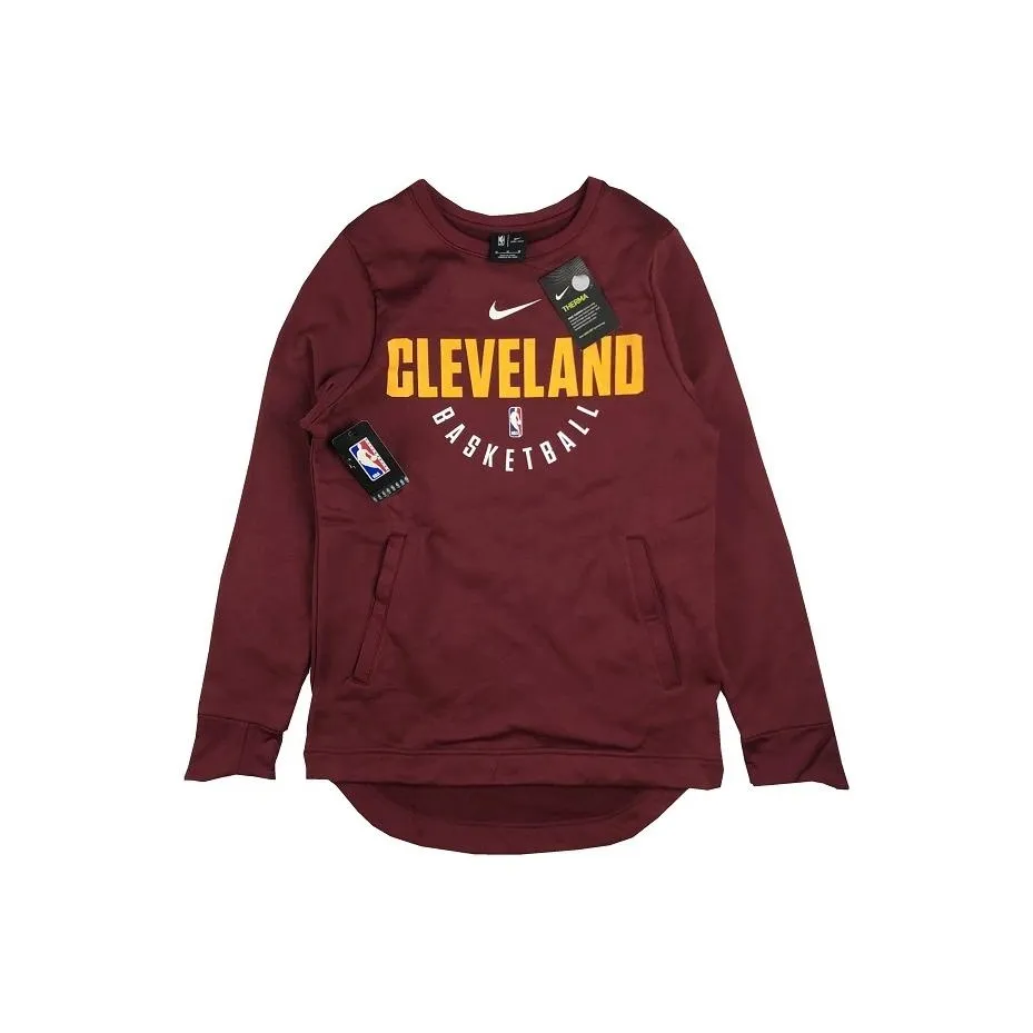 Nike Мужские Свитшоты Бордового Цвета