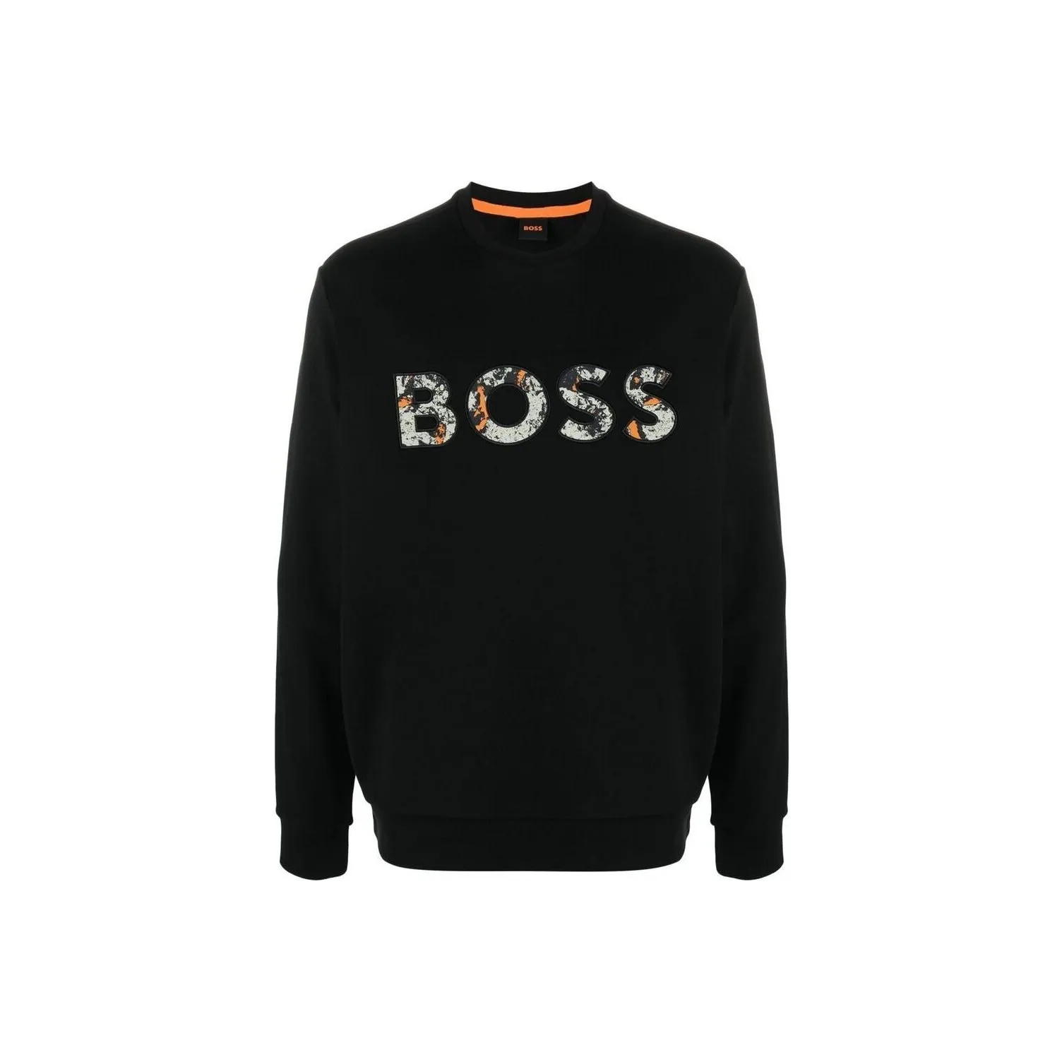 Boss Logo print Cotton T shirt