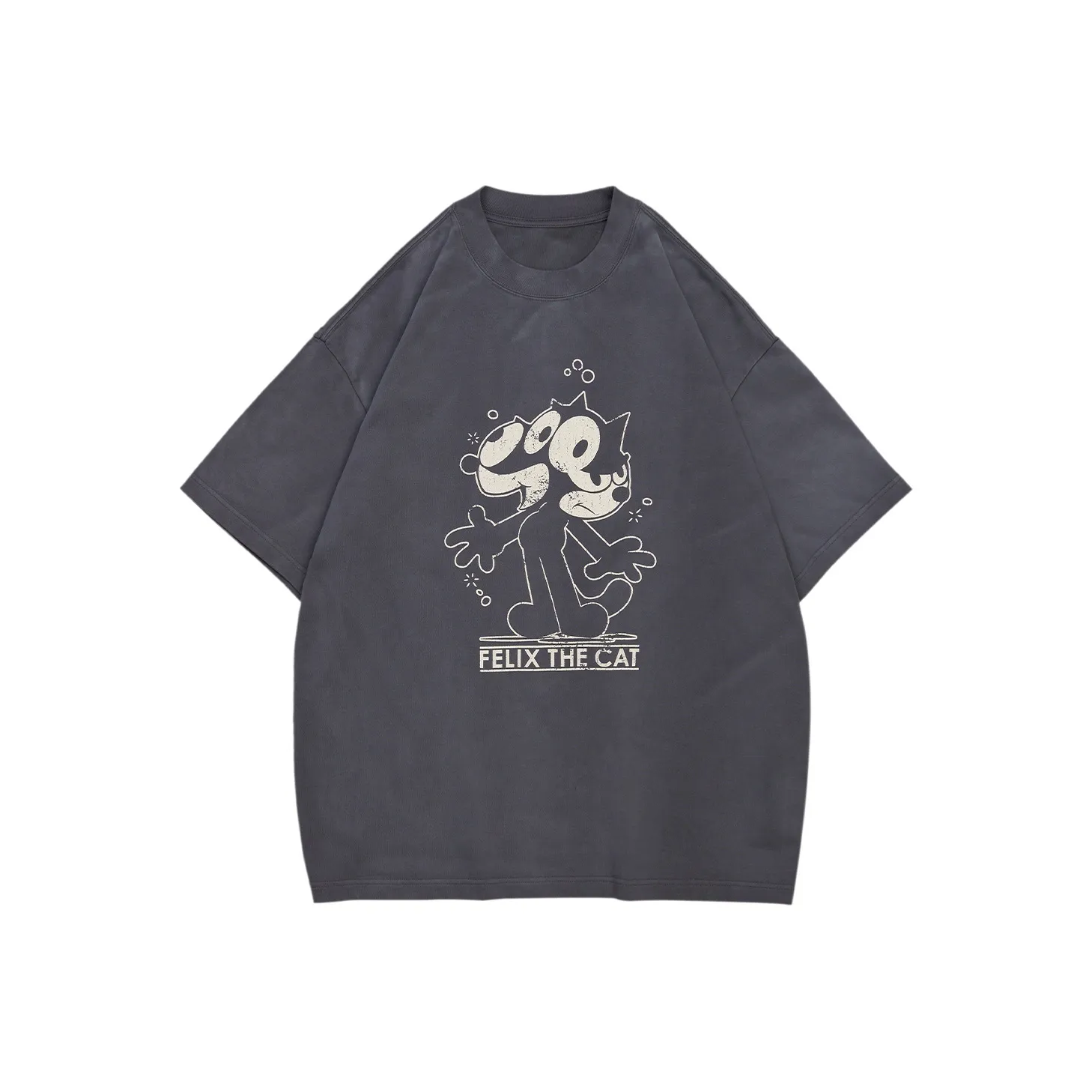 XVESSEL felix Кошка Co Branded SERIES Черный Унисекс T Рубашки