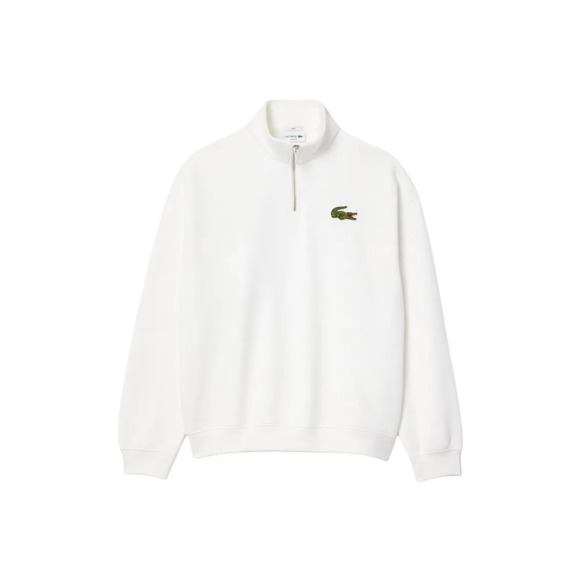 LACOSTE Свитшот Унисекс Белый