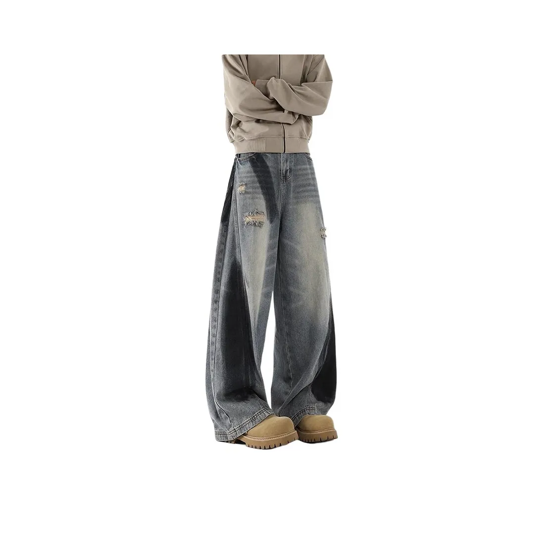 WOKXSS Jeans Unisex Blue