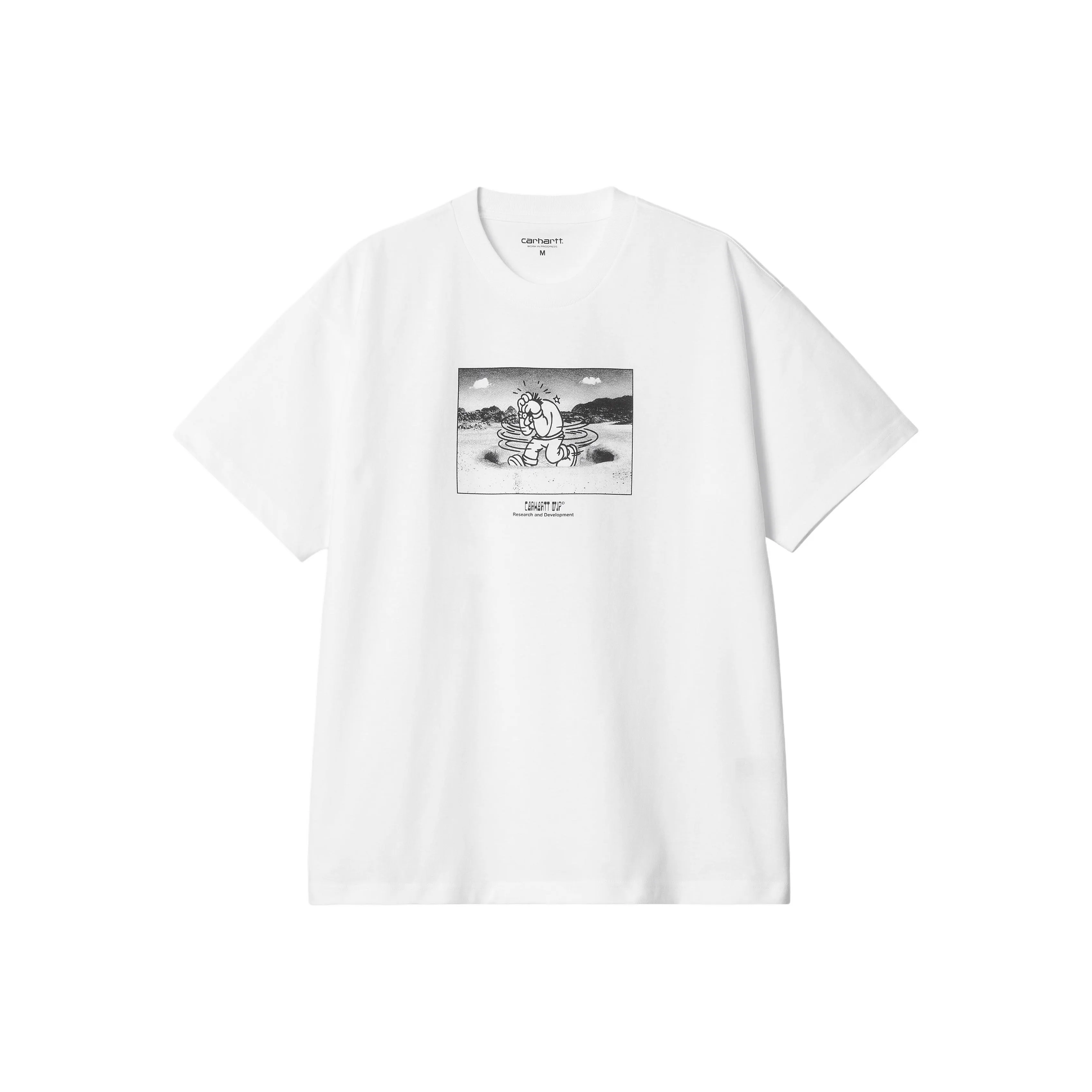 Carhartt WIP Белая Мужская Футболка