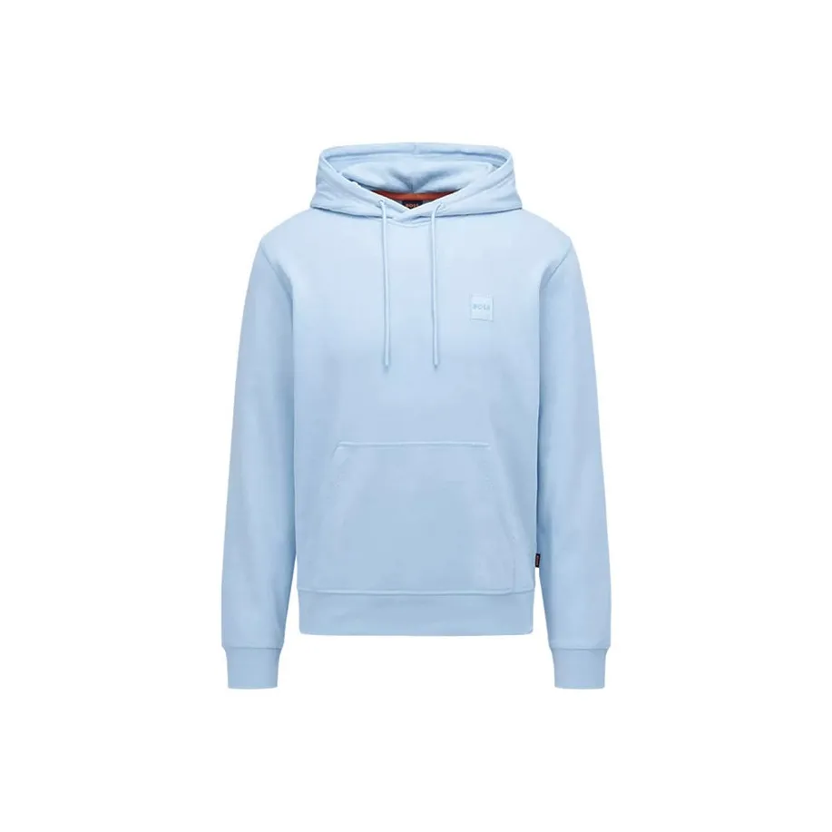 HUGO BOSS Logo patch Cotton Hoodie