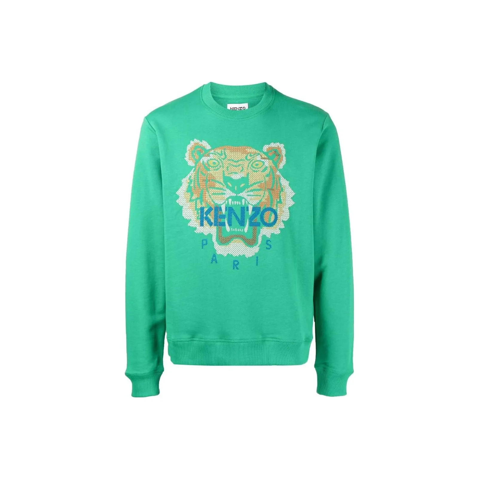 KENZO Зеленый Мужской Свитшот