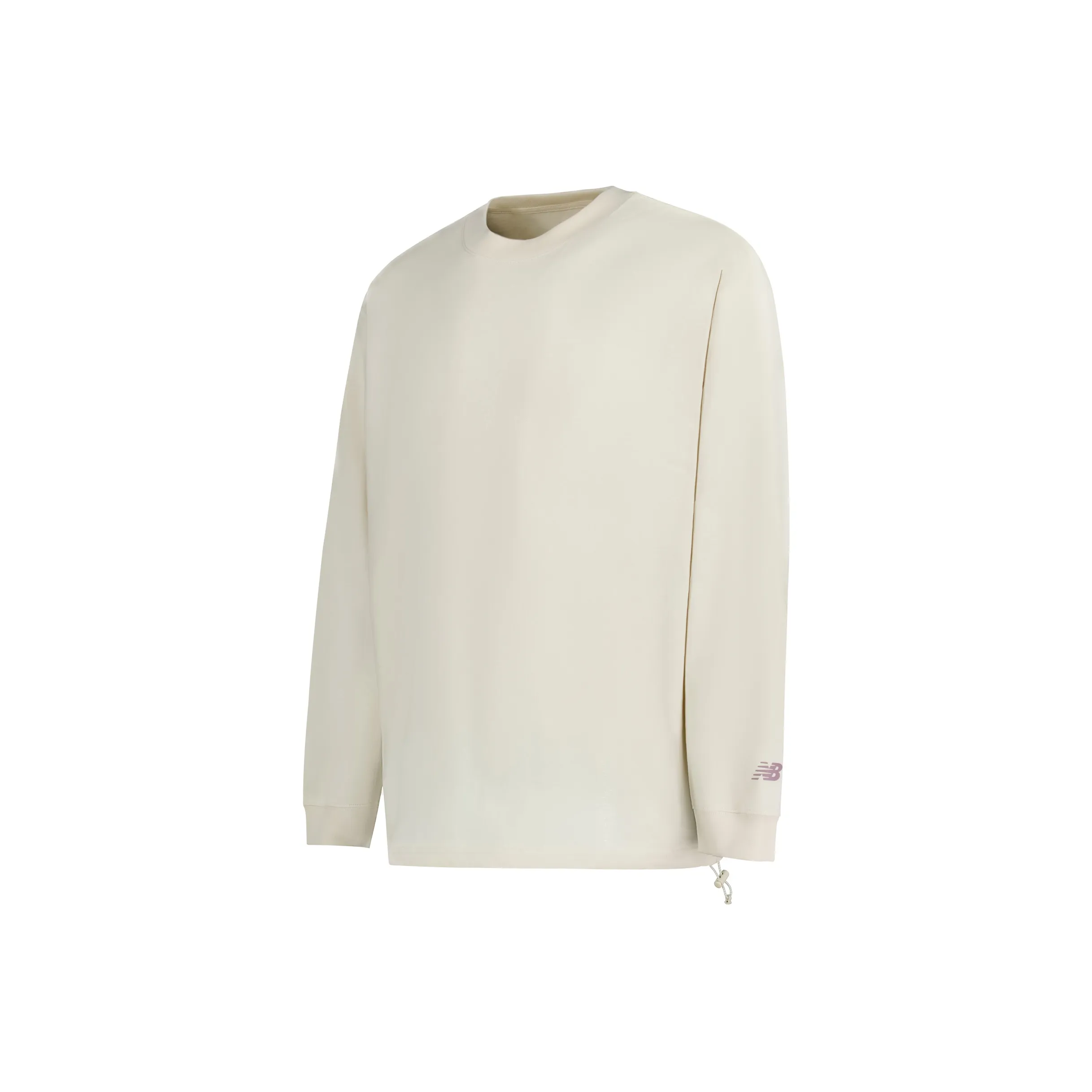 New Balance T-Shirt Мужской Светлый Лен