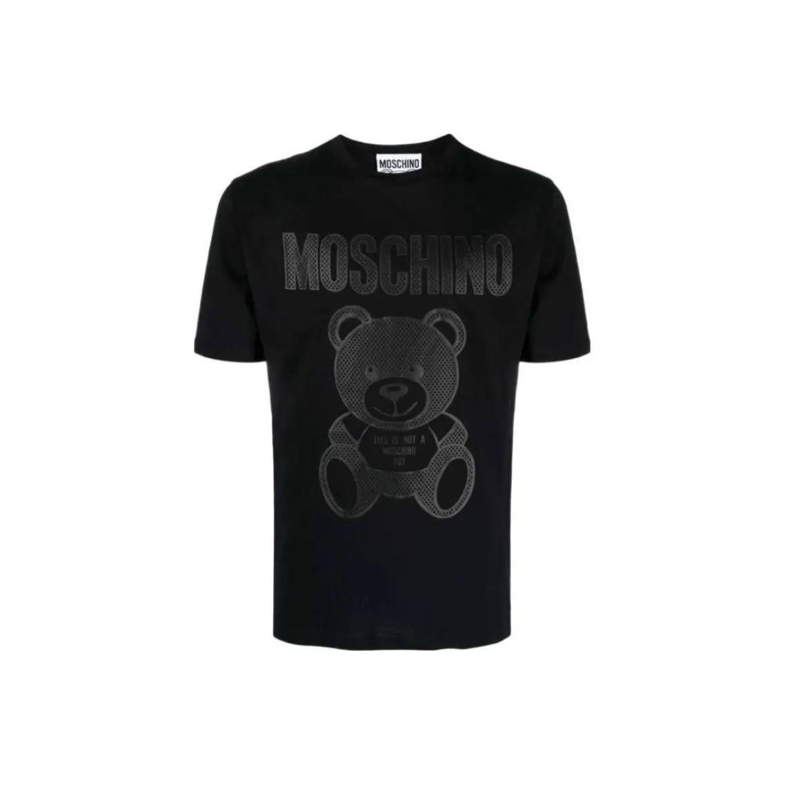 MOSCHINO Logo Printed Crewneck T Shirt