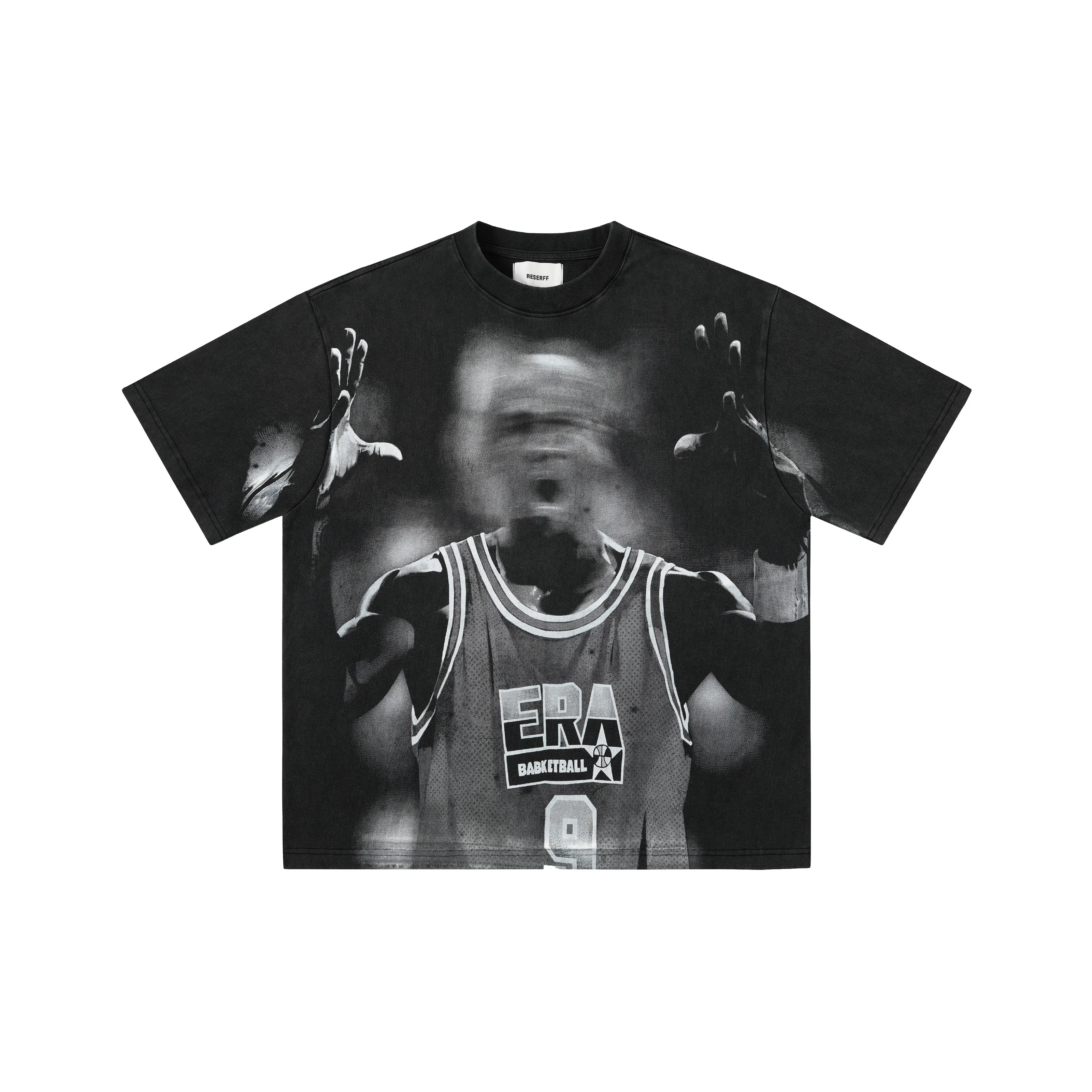 RESERFF Черная унисекс футболка