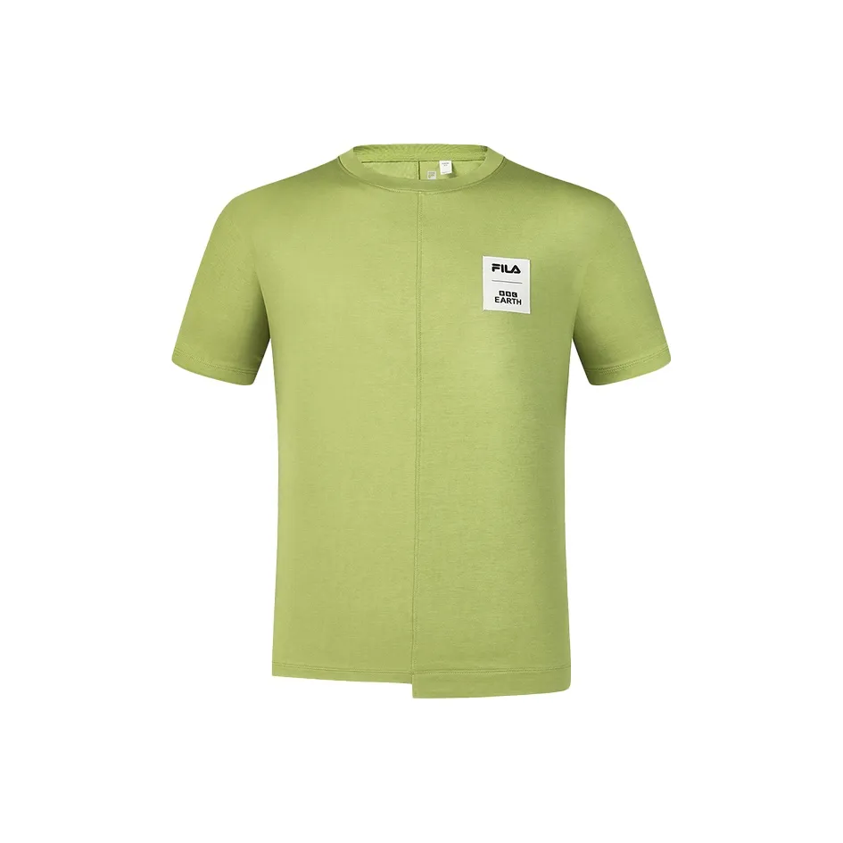 FILA x BBC EARTH T-Shirt Мужской Горчичный Пудра
