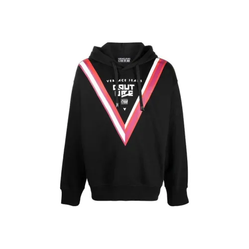 VERSACE Черный Мужские Свитшоты