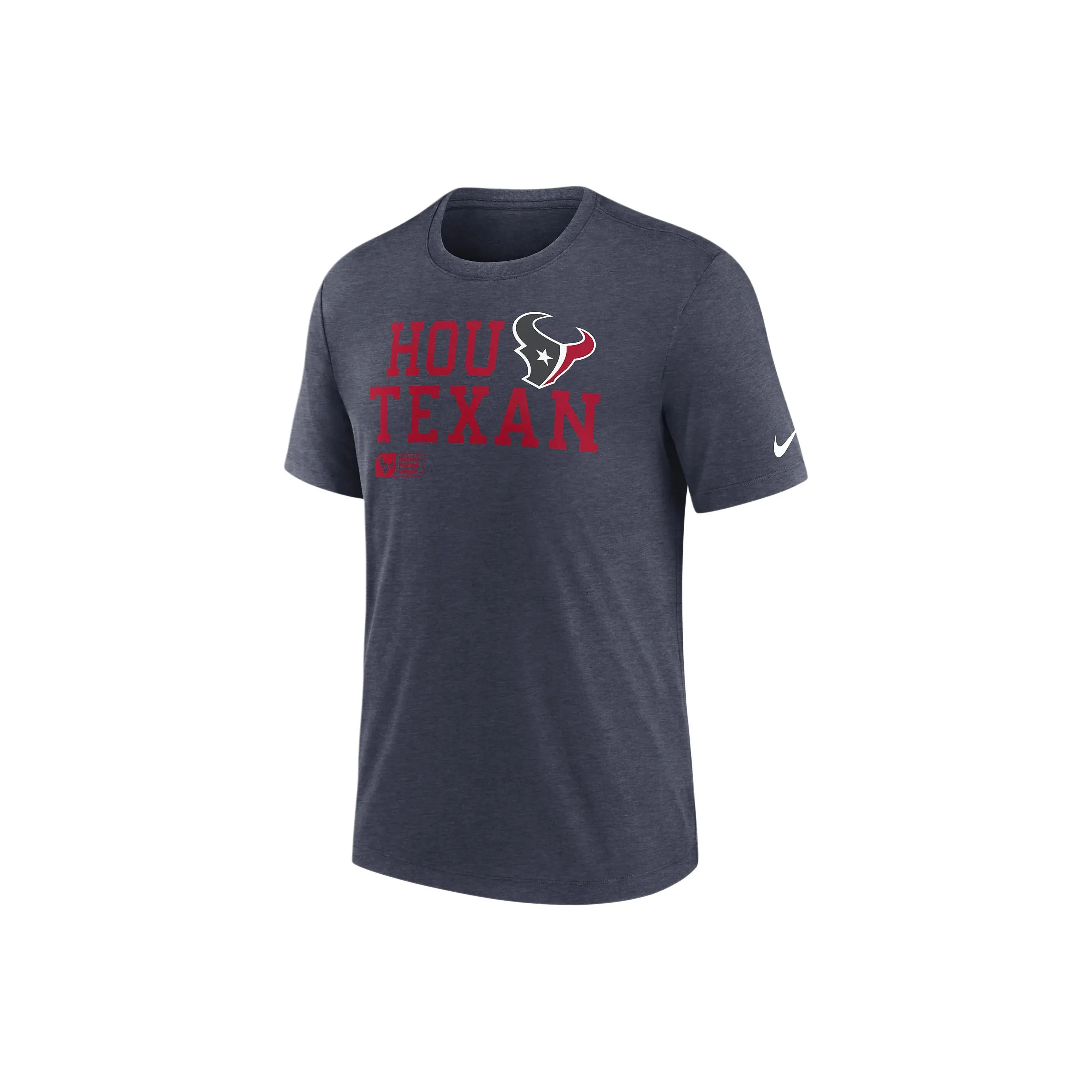 Nike Houston Texans Overlap Lockup Men's Nike Nfl T Shirt