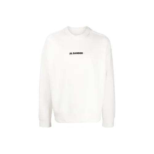JIL SANDER Белый Мужские Свитшоты