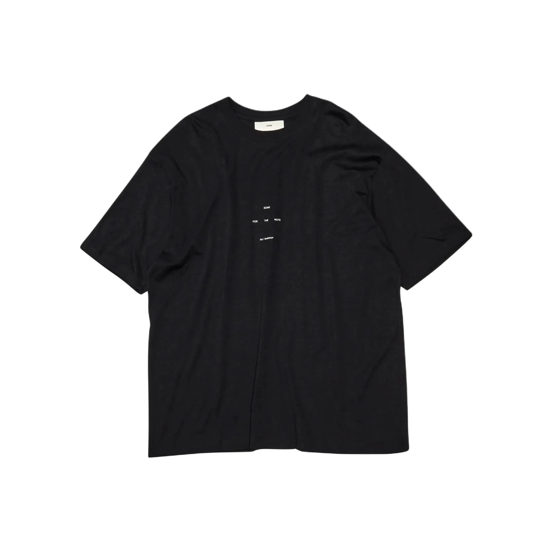SONG FOR THE MUTE Logo print T shirt
