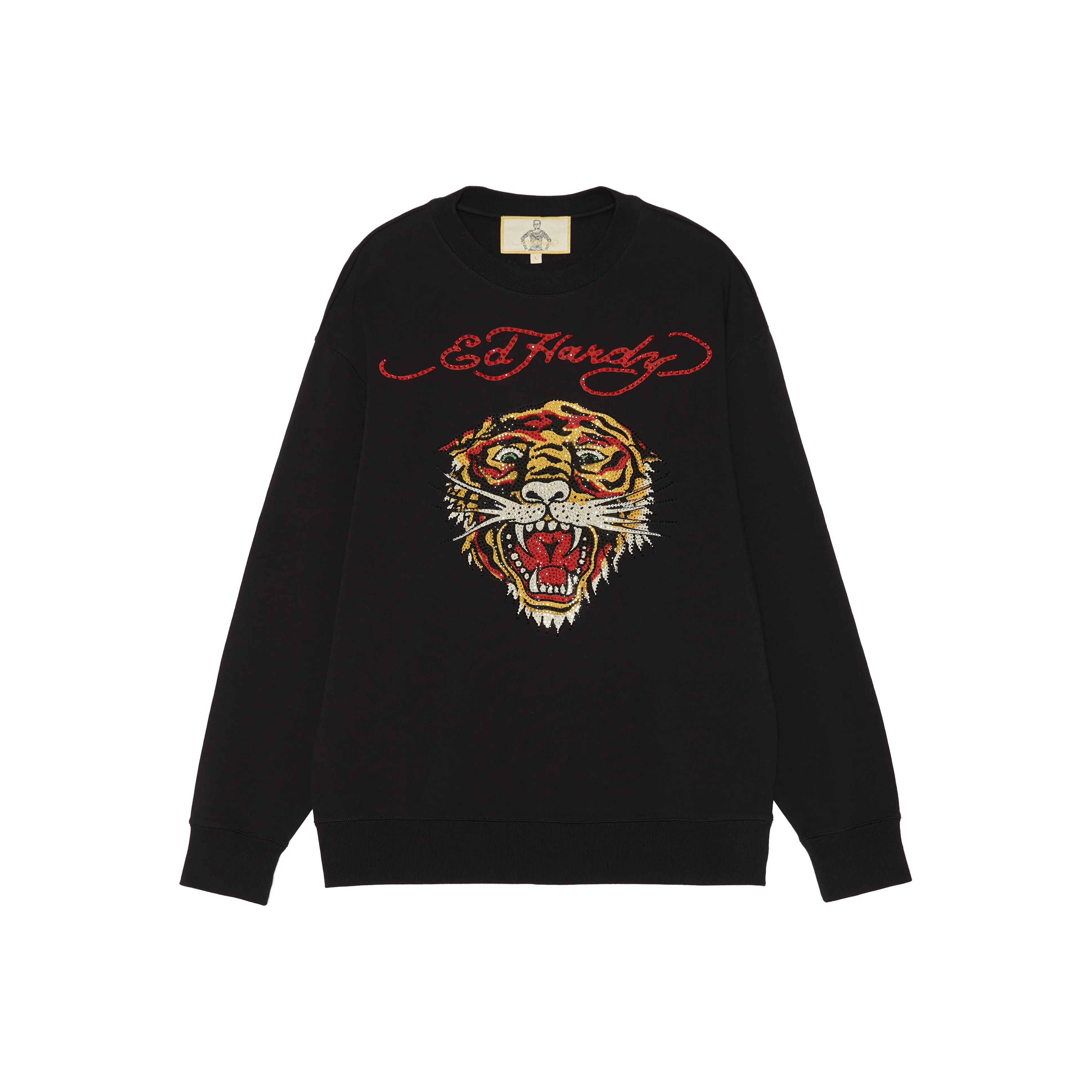 Ed Hardy Черные Мужские Свитшоты