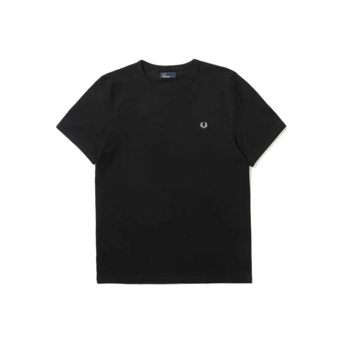 FRED PERRY Мужские черные T-рубашки
