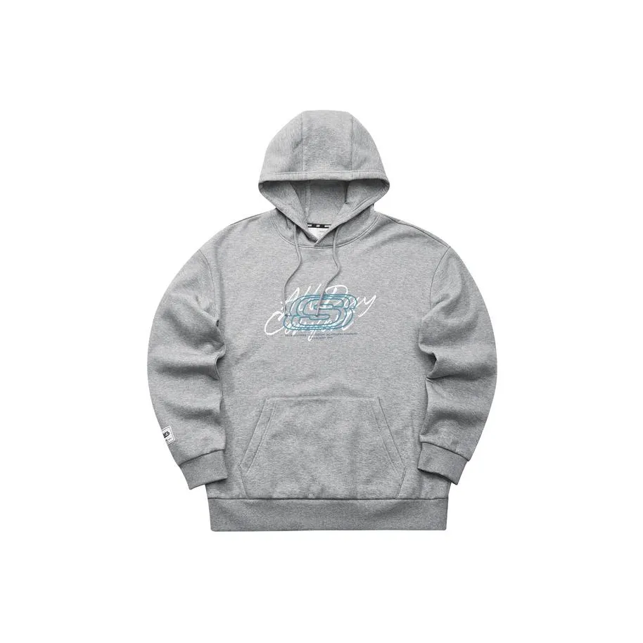 Skechers Hooded Sweatshirt Unisex Medium Heather Gray