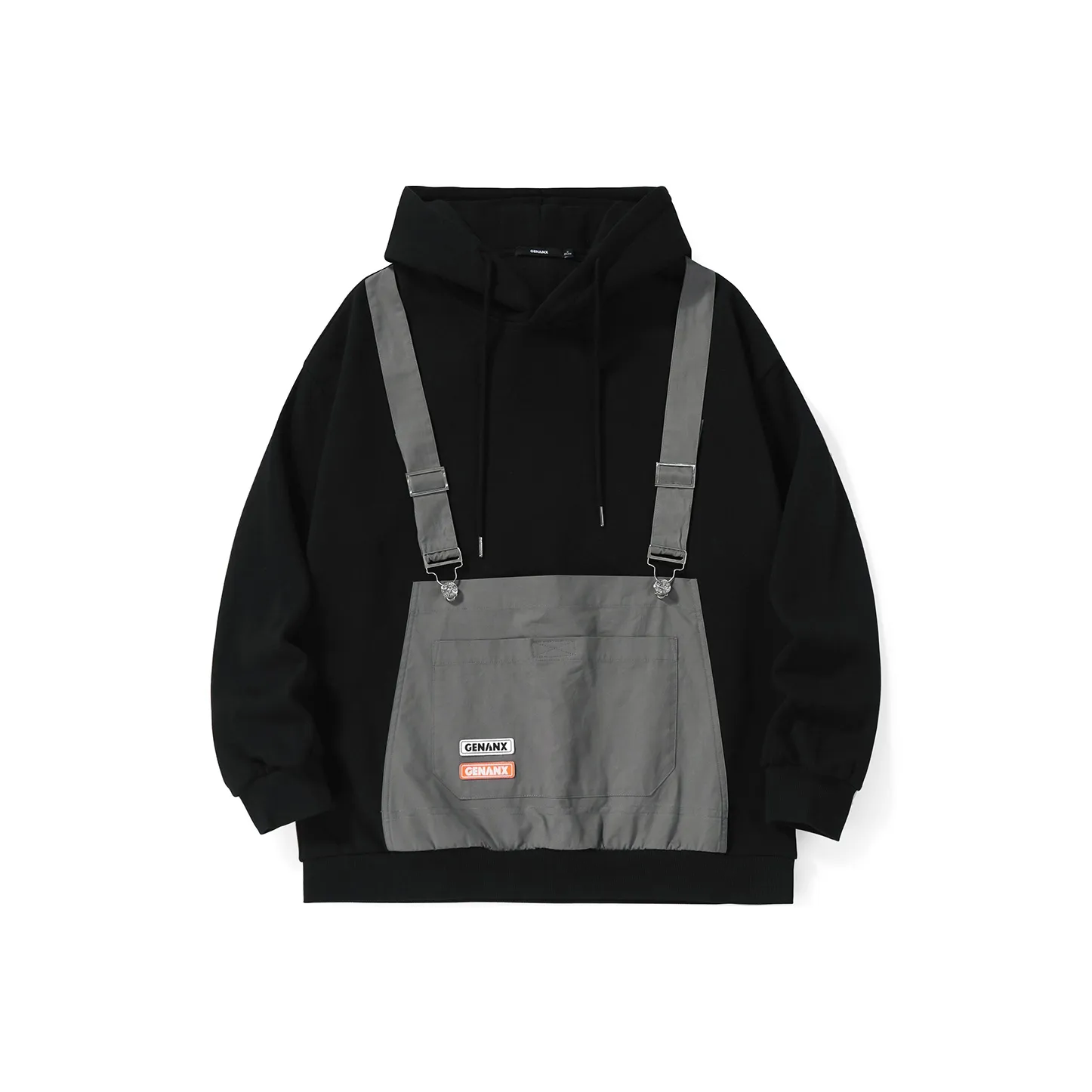 GENANX Черный Унисекс Свитшоты