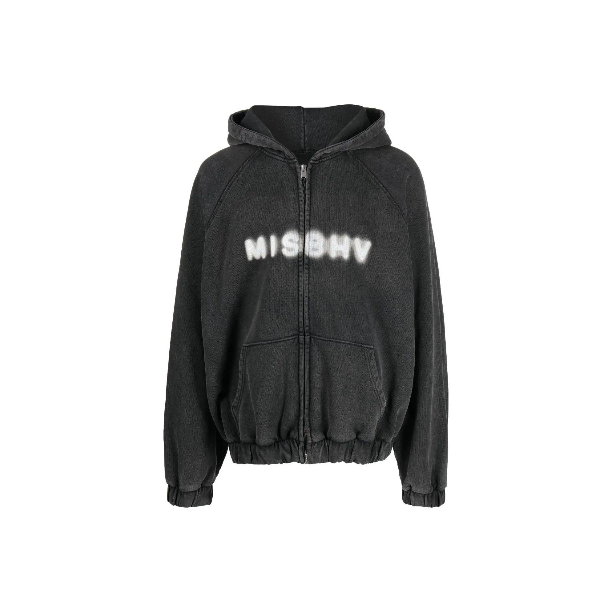 Misbhv Logo print Zip up Hoodie