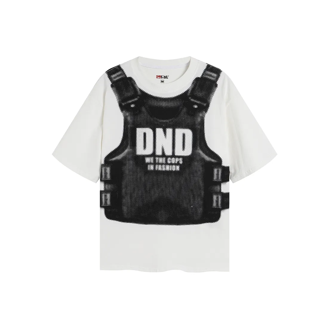 DND4DES Белая унисекс футболка