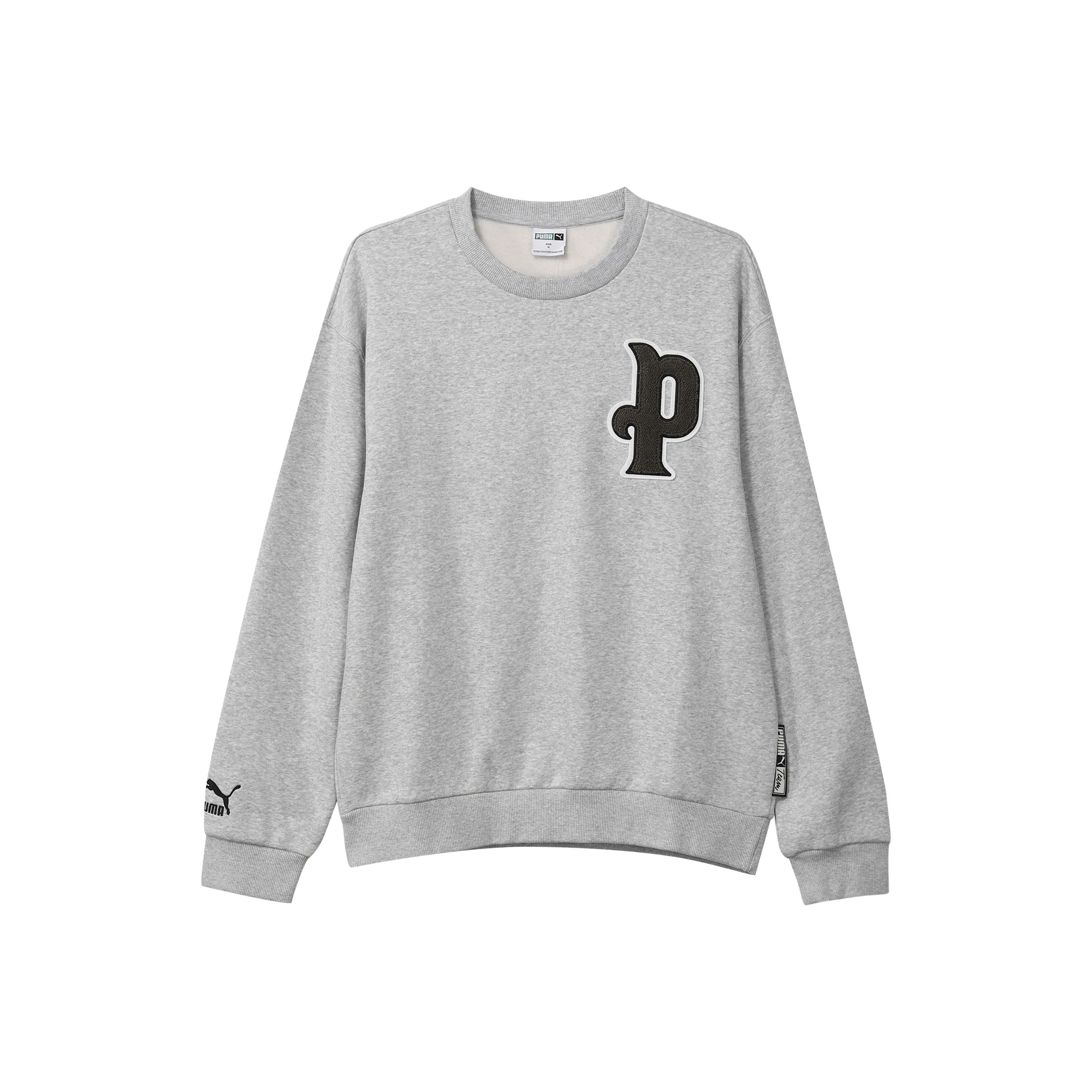 PUMA Удобный Серый Мужской Свитшот