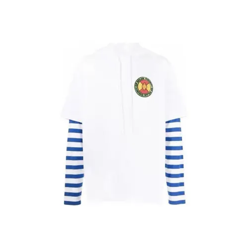 marcelo burlon Белый Мужские Свитшоты