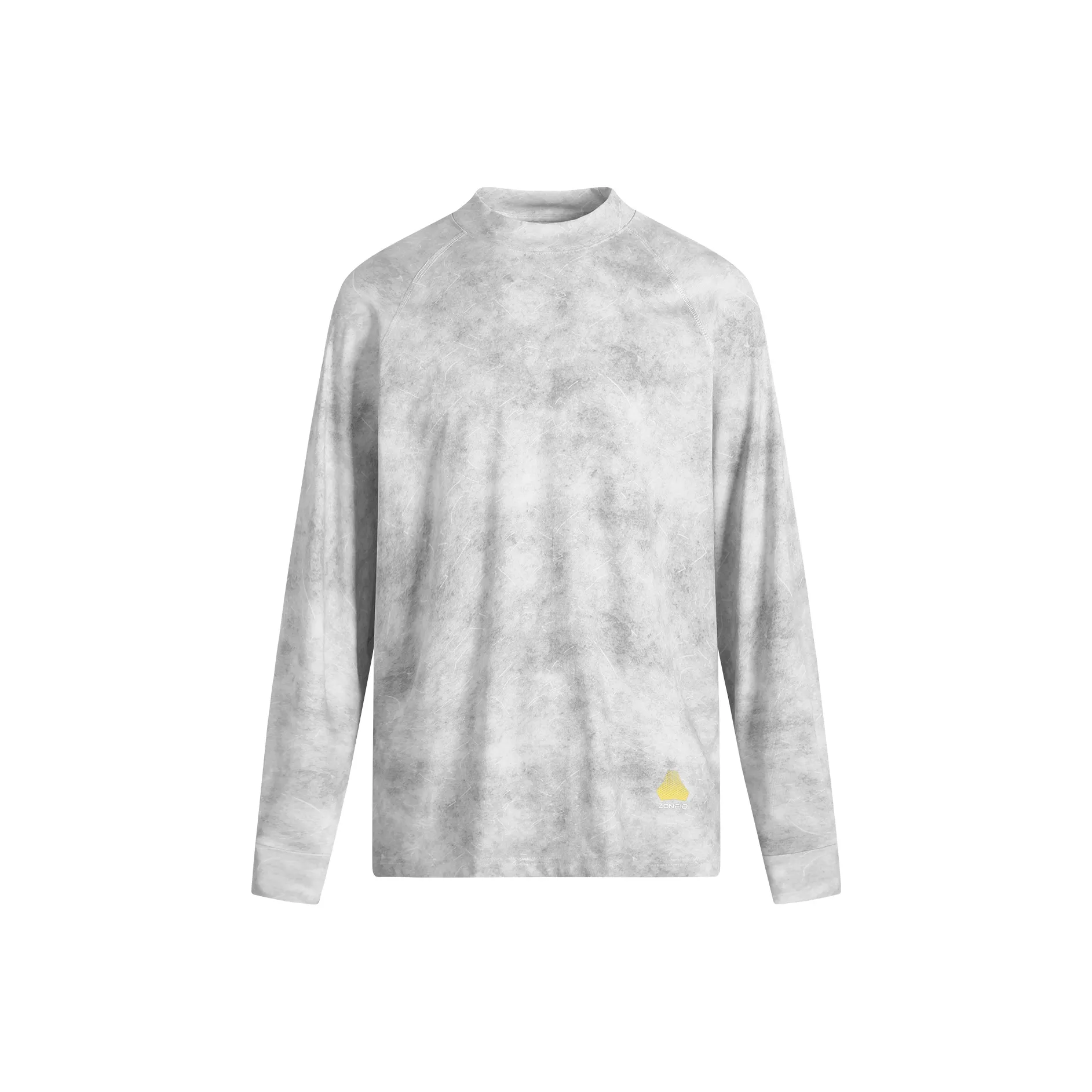 ZONEiD Спортивная длинная рубашка с длинным рукавом для мужчин