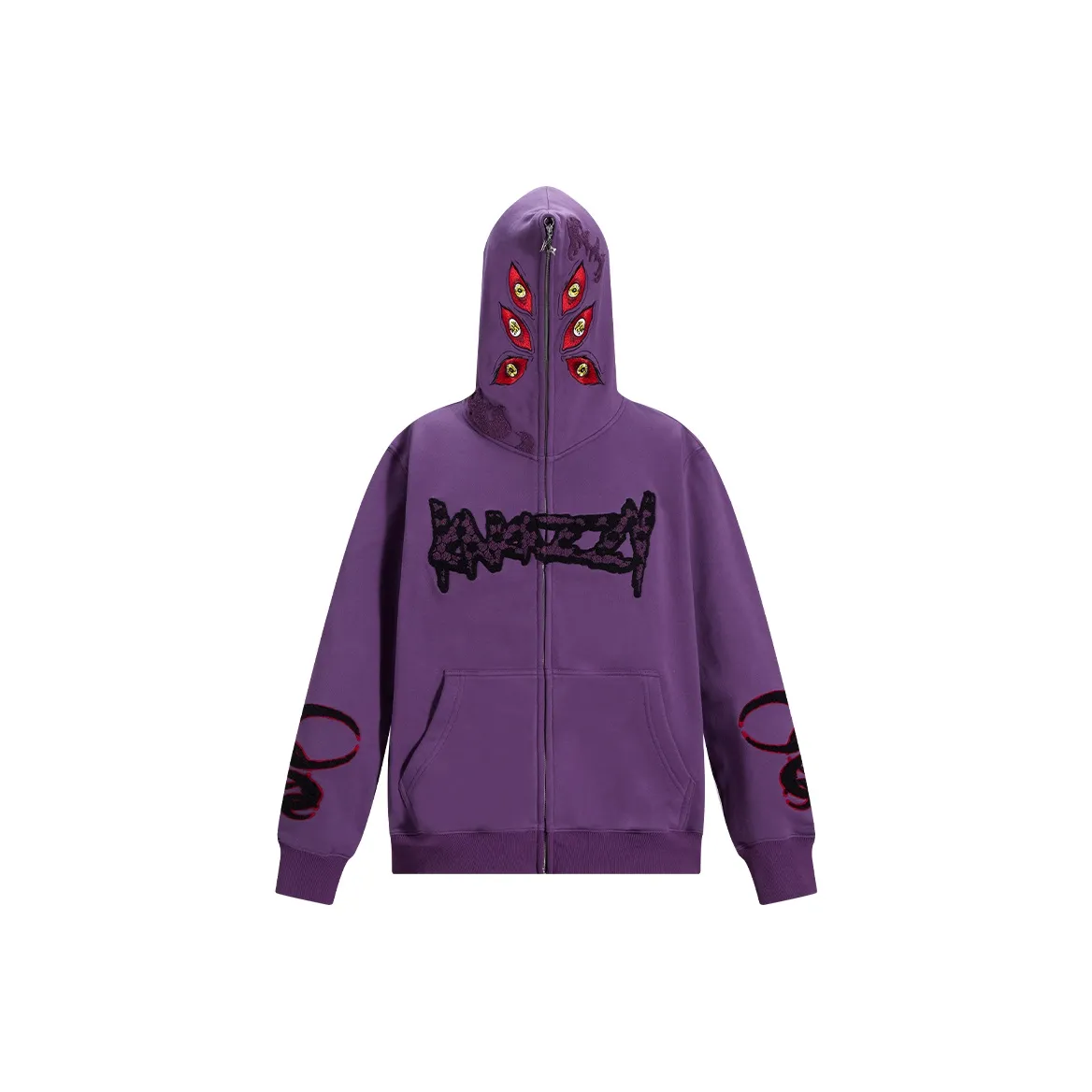 KAKAZZY Sweatshirts Unisex Purple