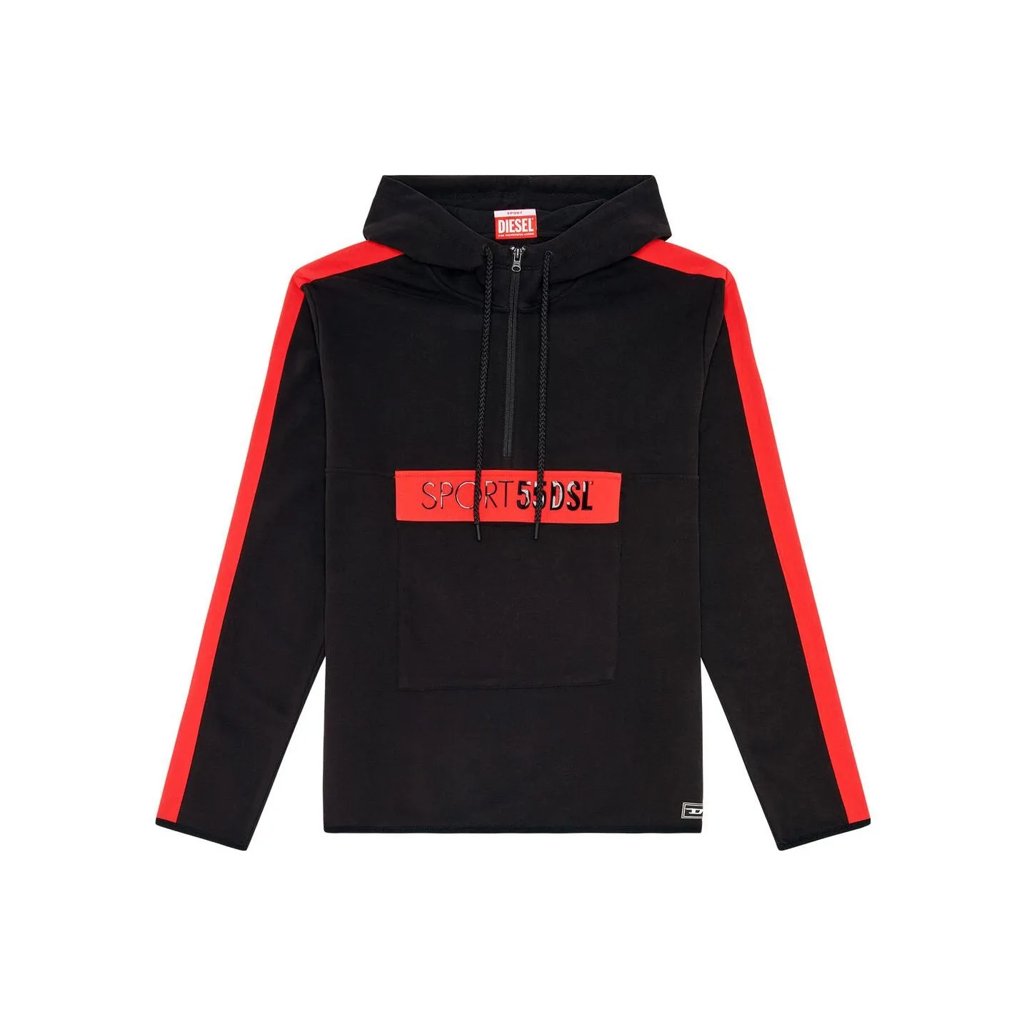 DIESEL Черные Мужские Свитшоты