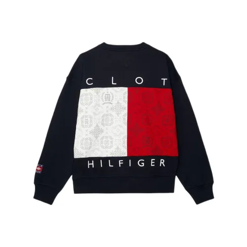 Tommy Hilfiger CLOT Co Branded Модель Темно-синий Унисекс Свитшоты