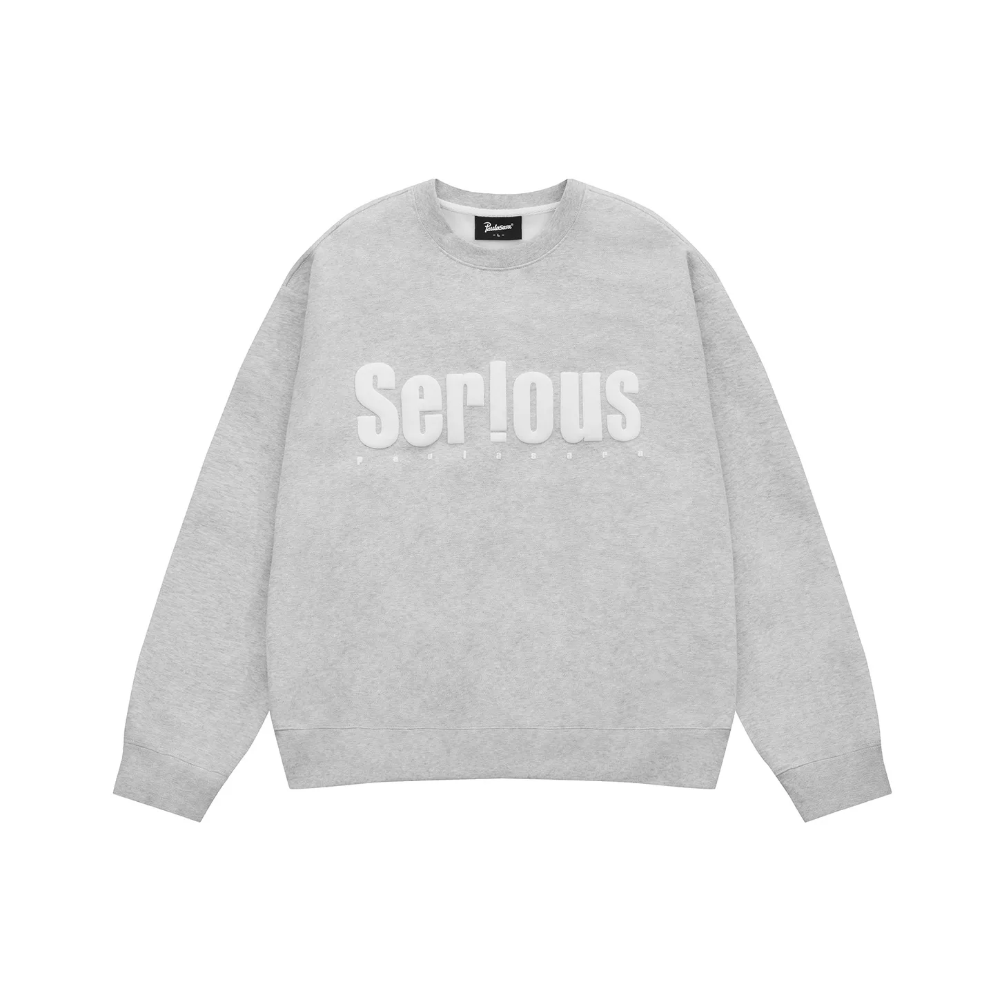 PAULASARA Brushed Round Neck Sweatshirt Unisex