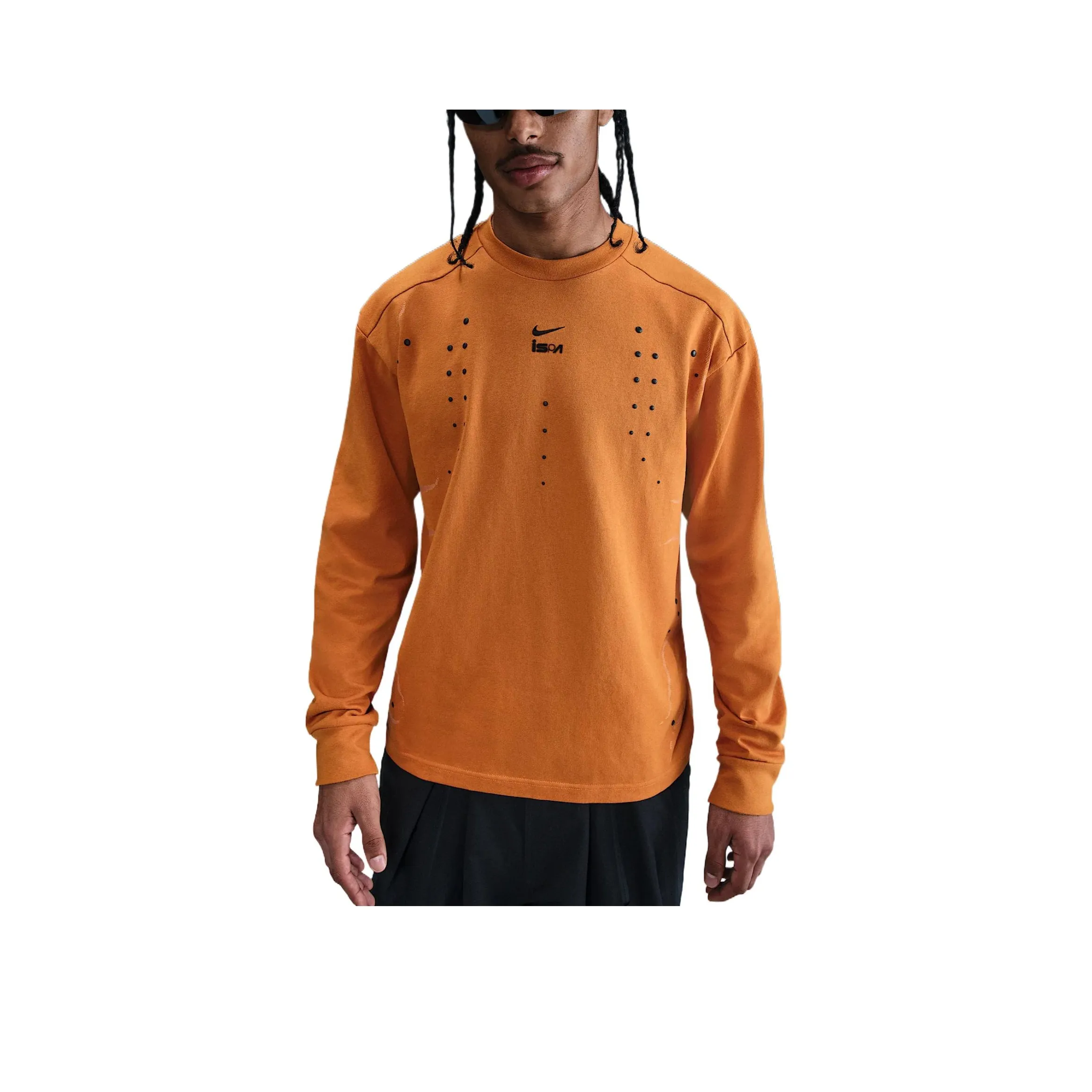 Nike ISPA SS25 T-Shirt Унисекс Оранжевый