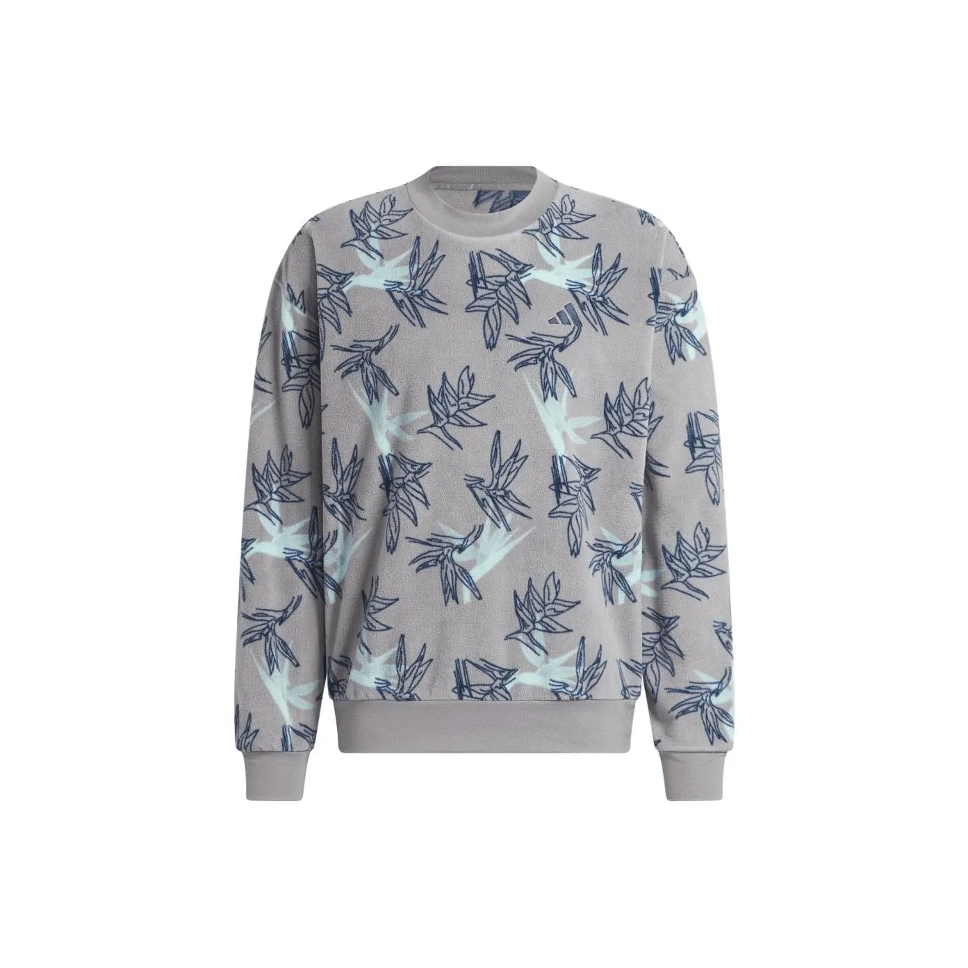 Adidas Светло-фиолетовый Мужской Свитшот