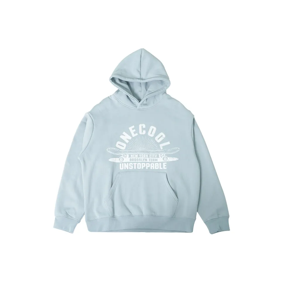 Ollieskate Толстовка Унисекс Ледяной Синий