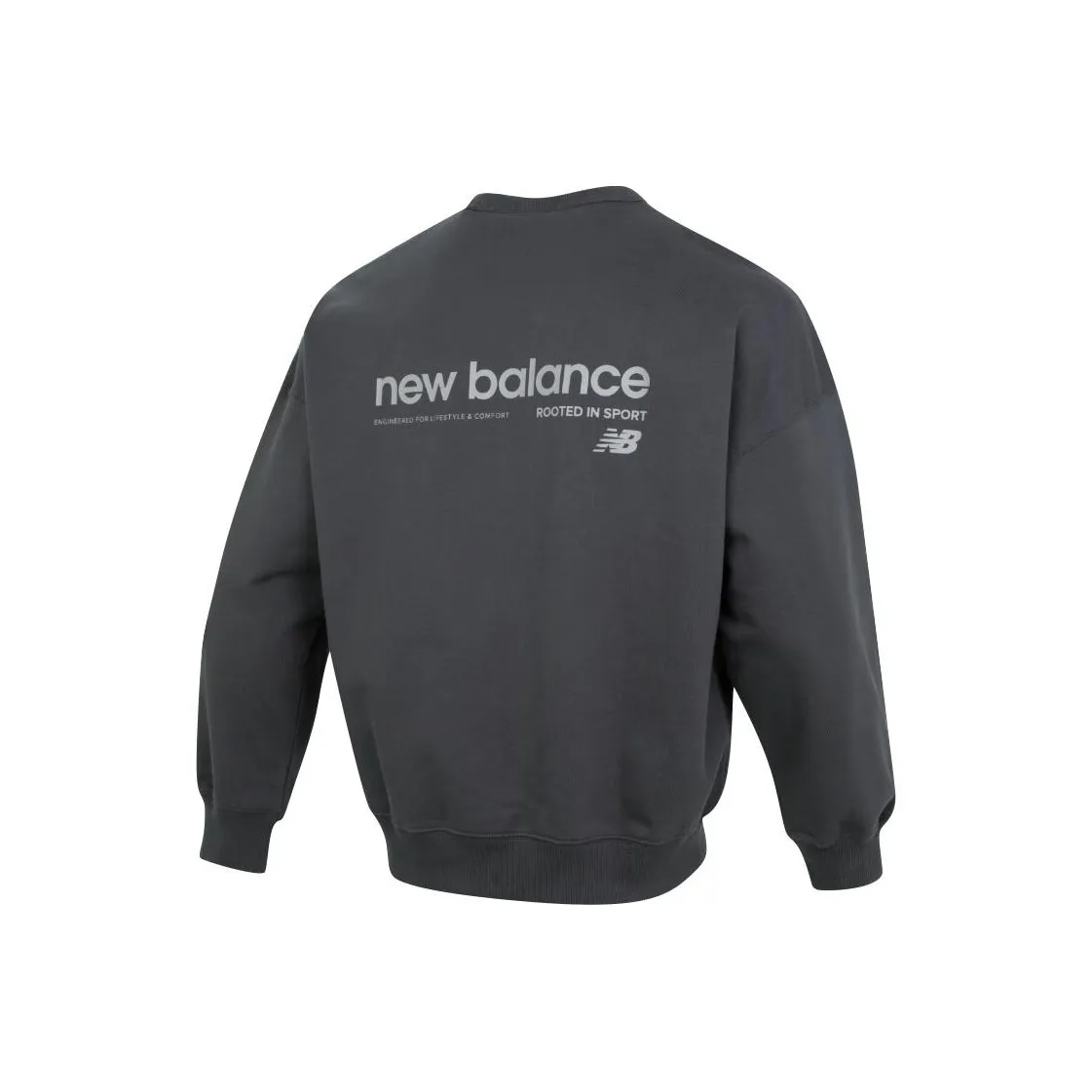 New Balance Свитшот Мужской Черный