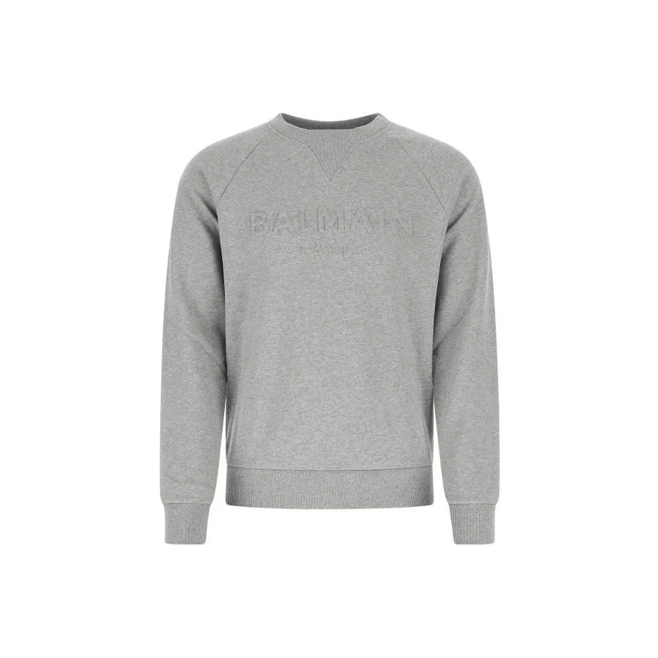 BALMAIN FW22 Sweatshirt Men's Gray