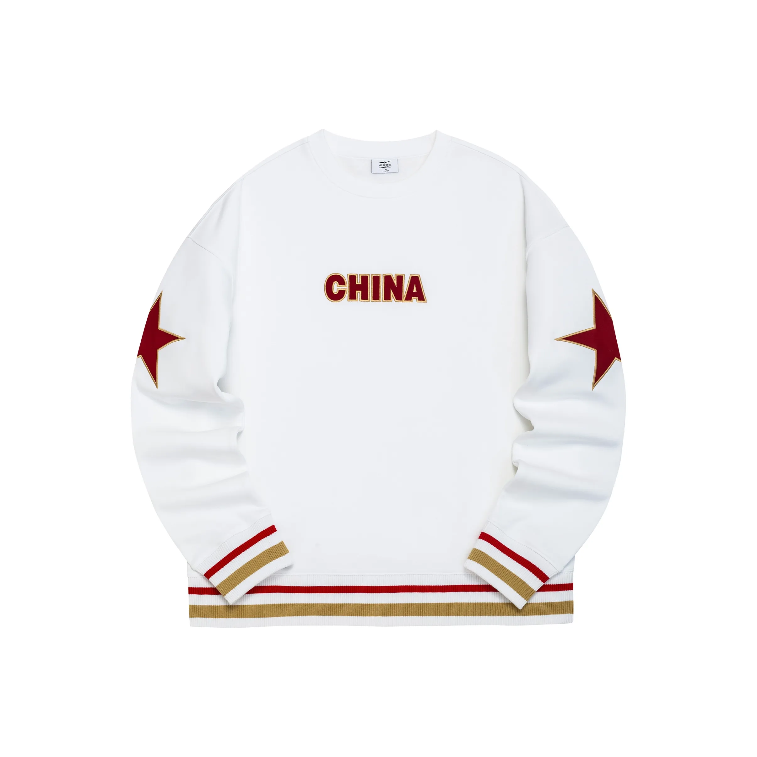 Erke Sweatshirts Unisex True White