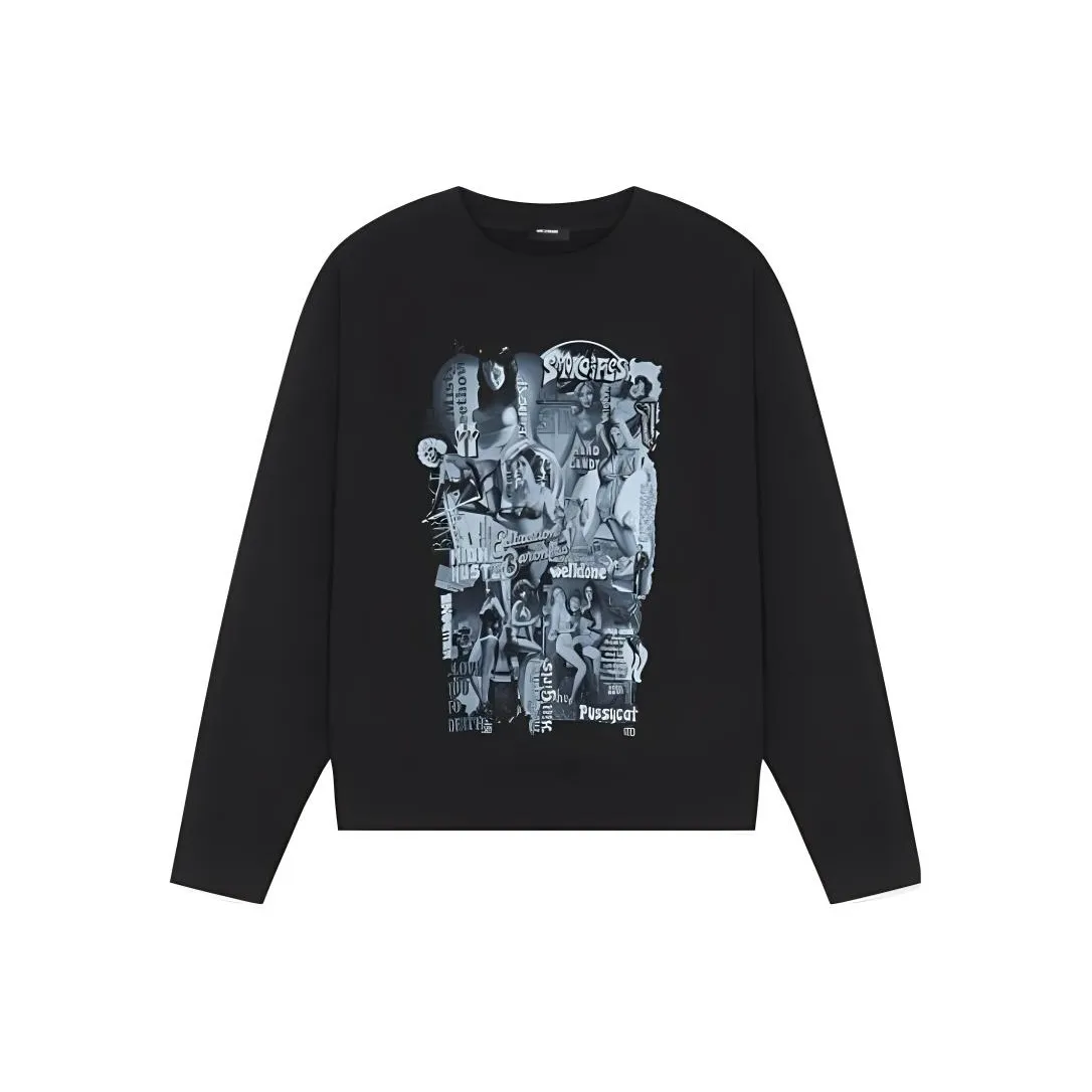 WE11DONE Свитшот Унисекс Черный