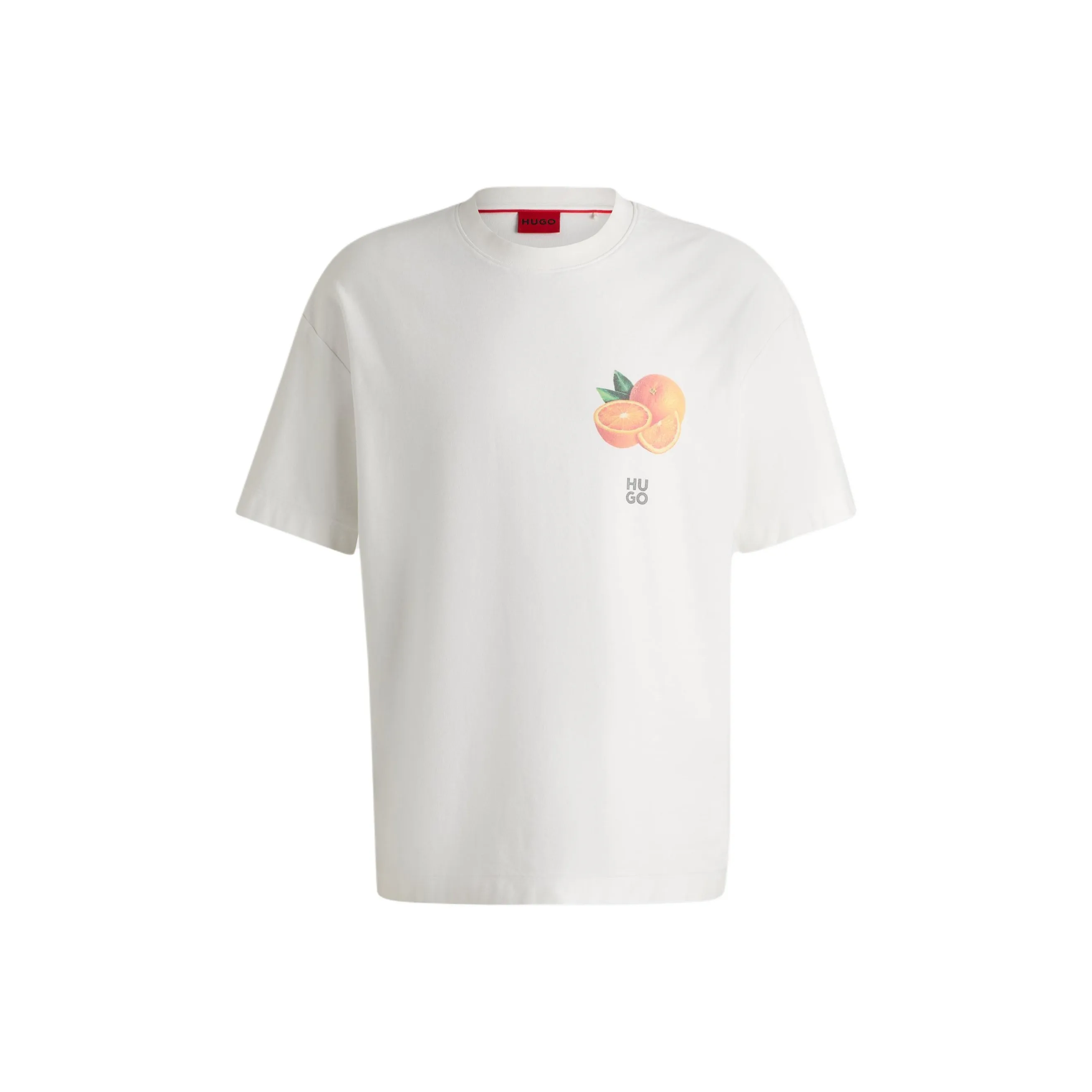 Hugo Boss SS25 T Рубашка Мужская Белая