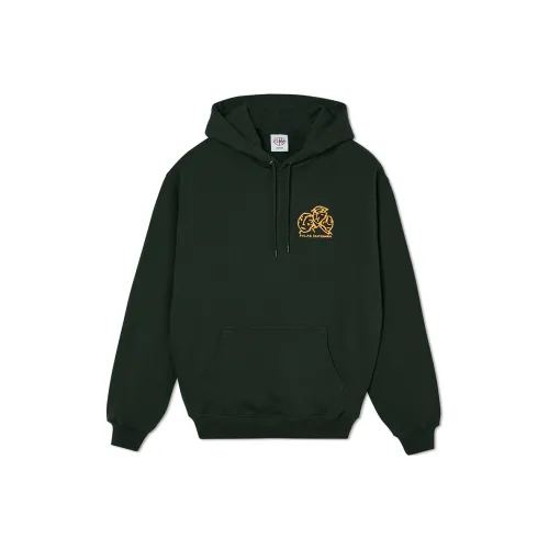 POLAR SKATE CO Темно-зеленый Унисекс Свитшоты