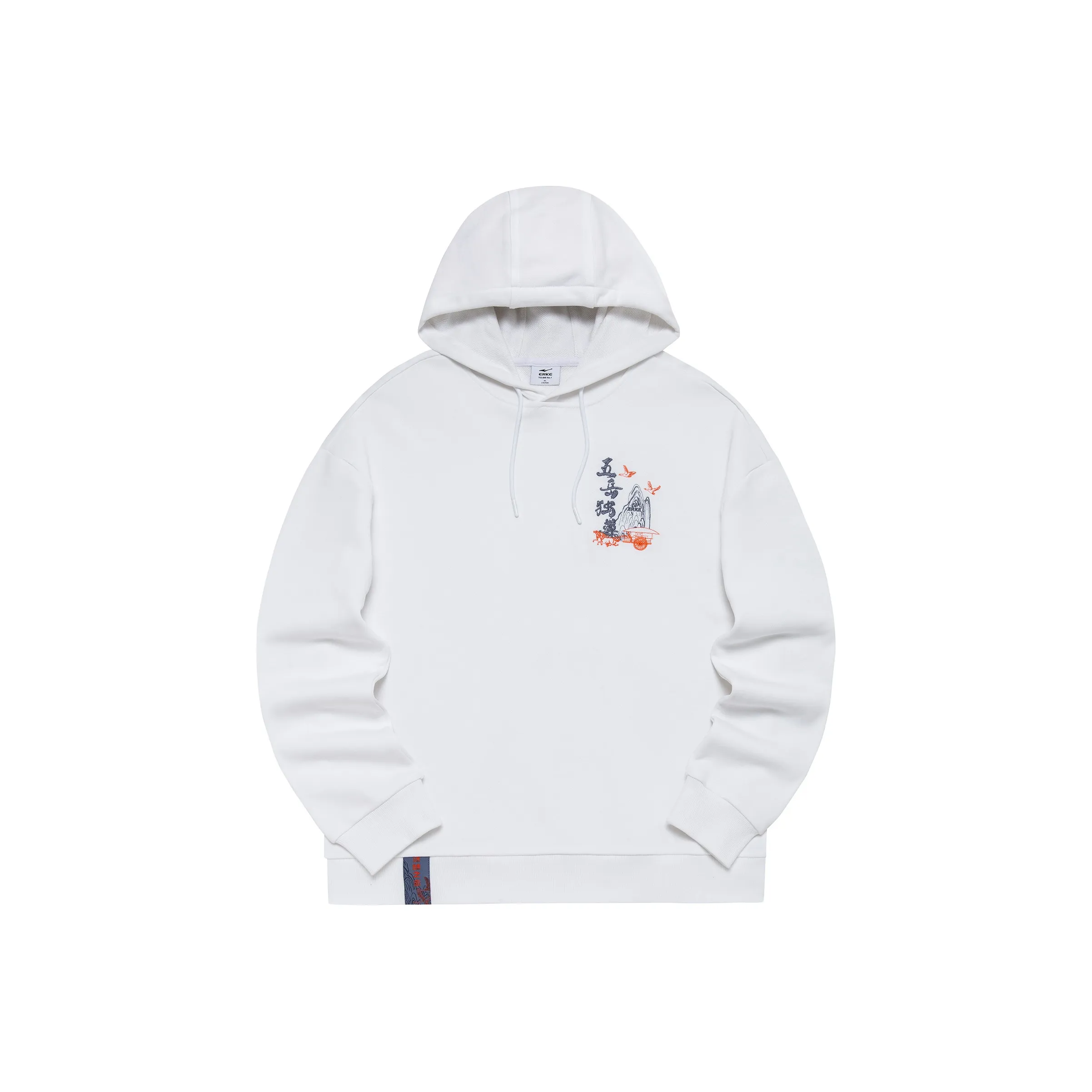 Erke Толстовка Мужская True White