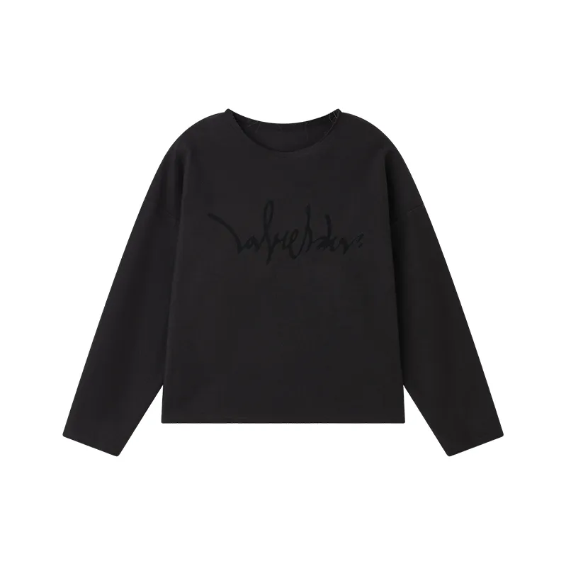 LOVE ME LATER Длинный рукав свитшот для ОСЕНИ Унисекс