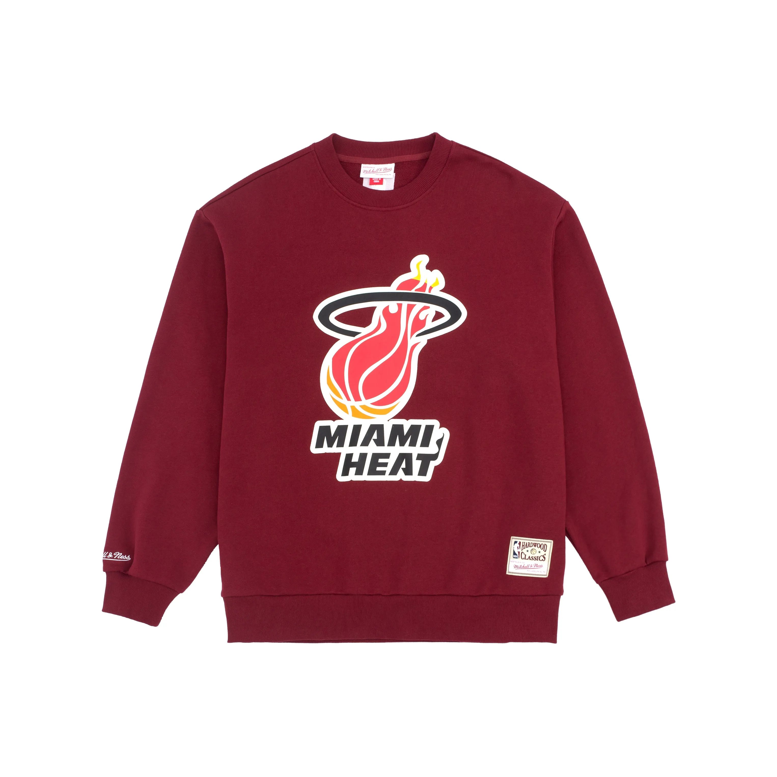 MITCHELL NESS FW23 Свитшот Унисекс Красный