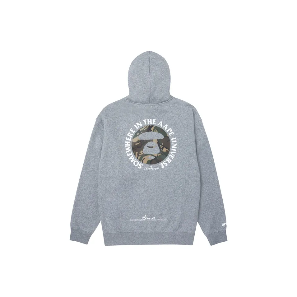 Aape Logo-print Jersey Hoodie