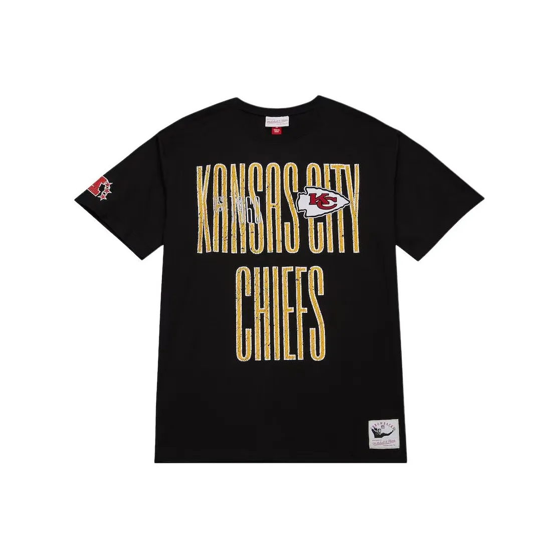 Mitchell & Ness x NFL Kansas City Chiefs Team OG Premium T Shirt Men's Black