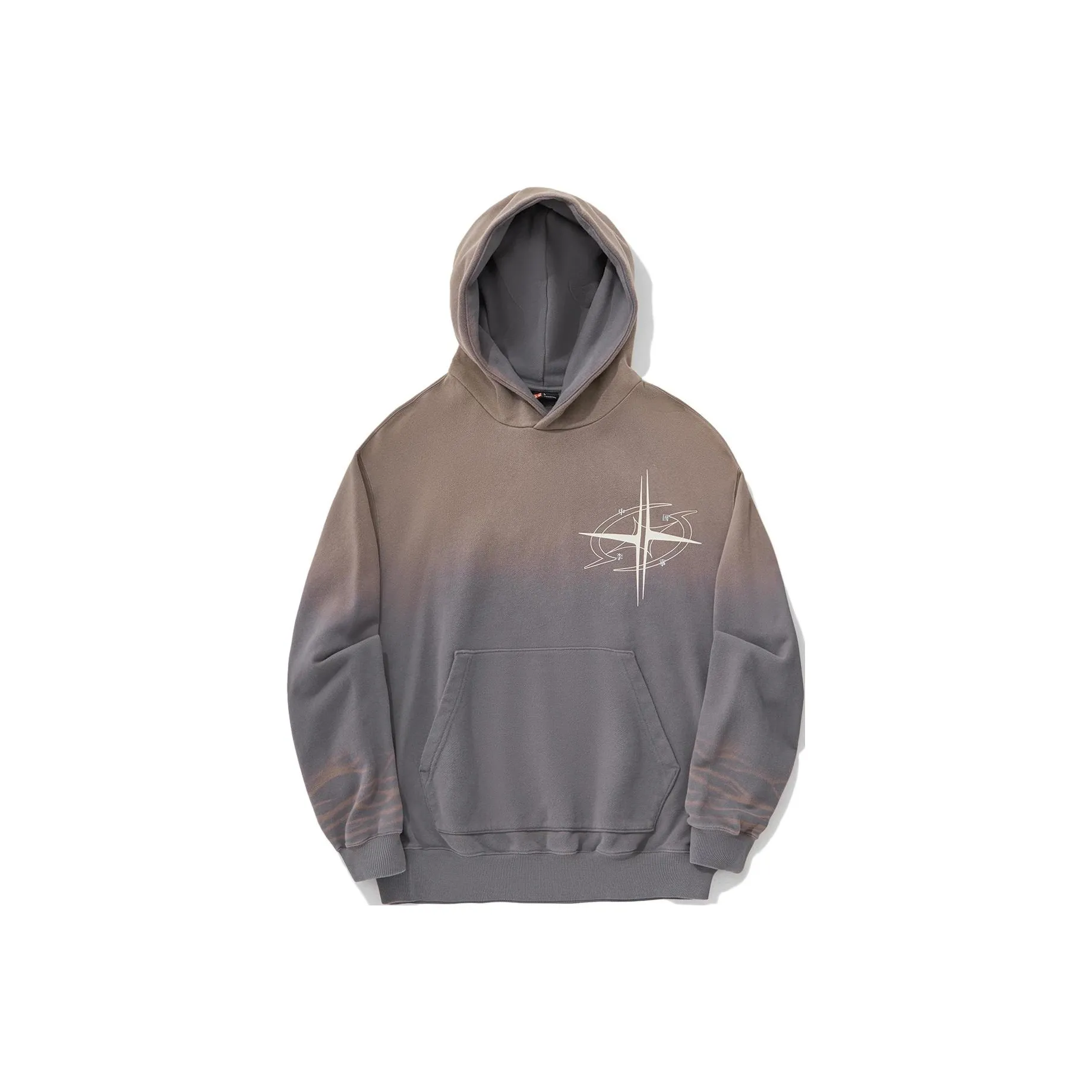 LINING Толстовка Унисекс Дымчатый чернильный серый