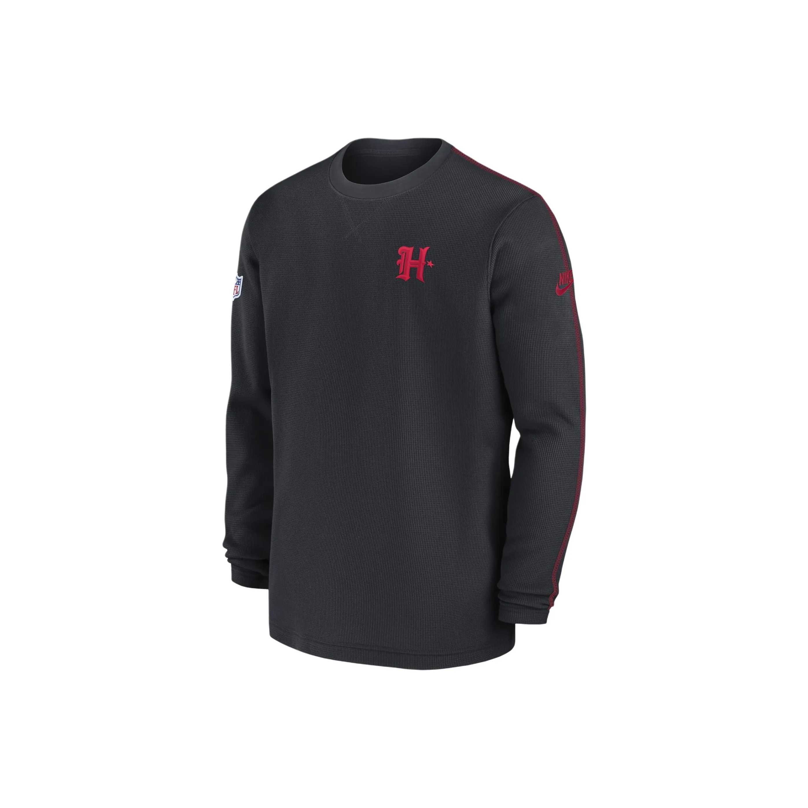 Nike Houston Texans Logo Coach Men's Nike Nfl Long Sleeve Top